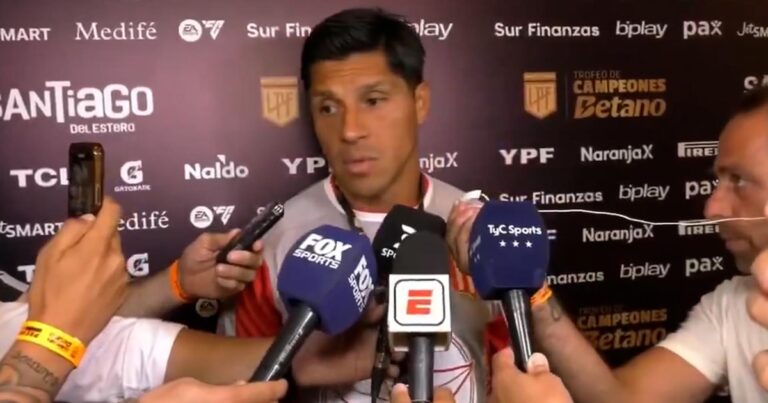 Enzo Pérez anunció que no seguirá en Estudiantes y crece la expectativa sobre un posible regreso a River Plate