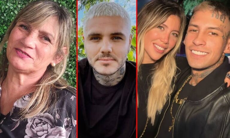 La madre de L-Gante contó lo peor de Mauro Icardi en medio de su escándalo con Wanda Nara