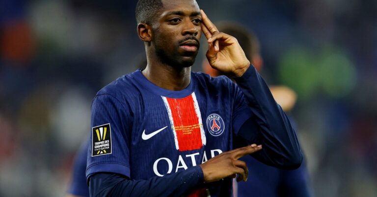 Video: el agónico gol de Dembelé que le dio la Supercopa de Francia al PSG