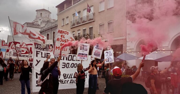 Salta. Histórica jornada por la Memoria de lxs 30.400