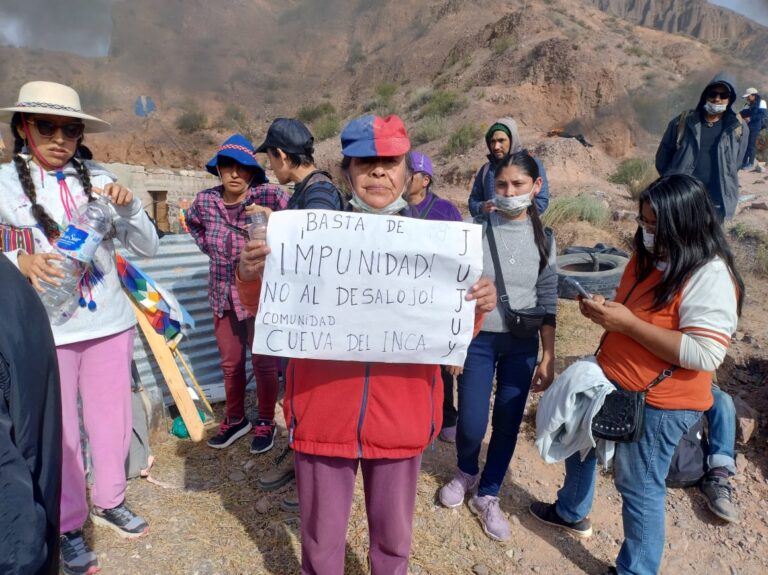 Represión contra comunidad originaria en Tilcara: mujeres golpeadas y dos detenidos