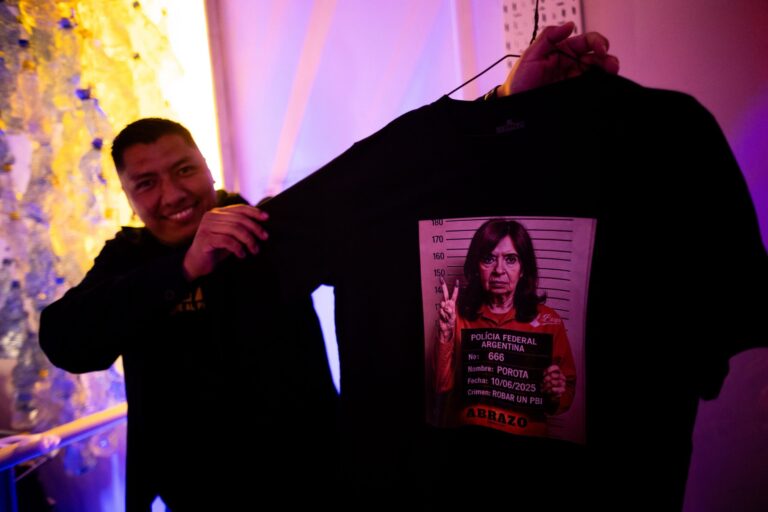 La fiesta libertaria en la que se celebró por la condena a Cristina Kirchner