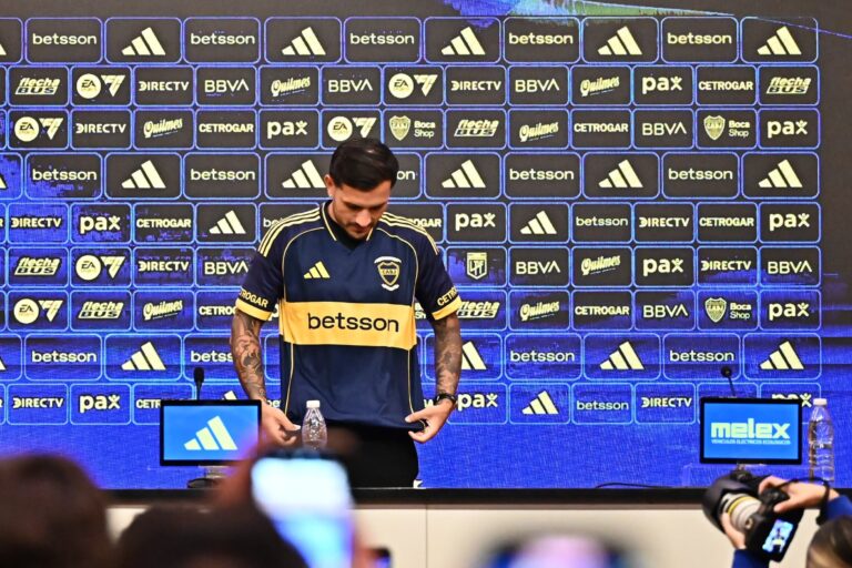 La presentación de Leandro Paredes en Boca, en vivo