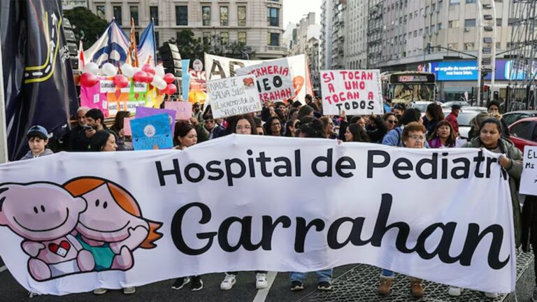 Sigue la lucha por el Hospital Garrahan: arranca una semana de paros y movilizaciones